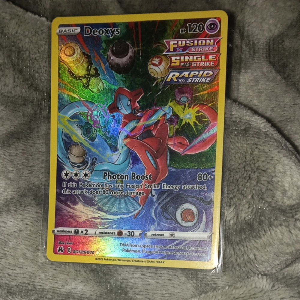 Full Art Deoxys, Crown Zenith